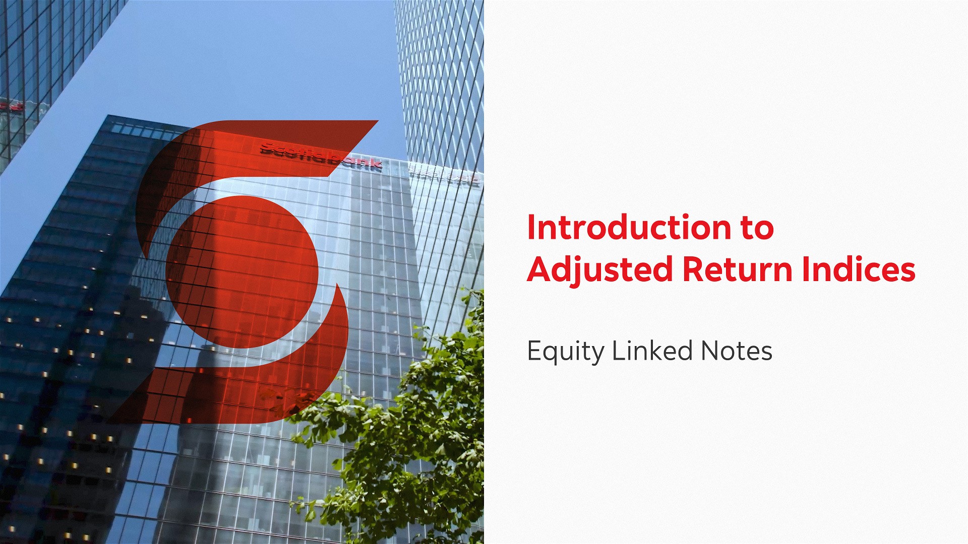 Adjusted Return Indices video
